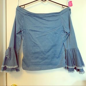 Jean Long sleeve shirt